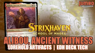 ARTIFACT FIREBALL! | Alibou Ancient Witness EDH Deck Tech