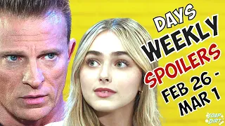 Days of our Lives Weekly Spoilers Feb 26-Mar 1: Harris & Holly Wake from Comas #dool #daysofourlives