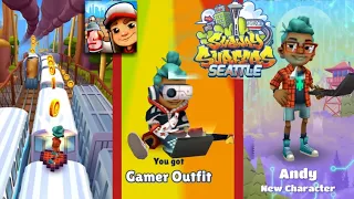 Andy Gamers Outfit - Subway Surfers World Tour Seattle Gameplay