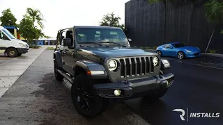 Jeep JL Wrangler 2018 - 2020 Turn Signal and Side Marker Installation