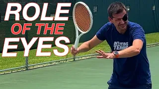 Role of the Eyes in Tennis | Ball Tracking vs Stroke Biomechanics