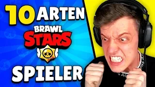 10 Arten von Brawl Stars Spielern!