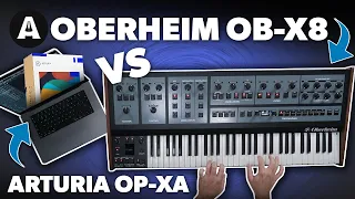 Oberheim OB-X8 vs Arturia OP-Xa Software! | Blindfold Test!