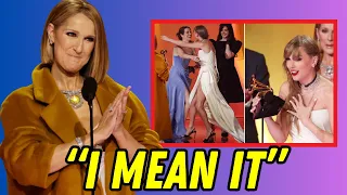 What Celine Dion Really THOUGHT of Taylor Swift’s ‘snub’ at the Grammys??