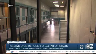 Ambulance crews refuse to go inside short-staffed Arizona prison