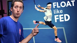 How to FLOW like FEDERER - Tennis Footwork Lesson