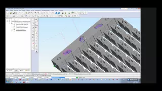 ADEM CAM. Обработка повторяющихся элементов.