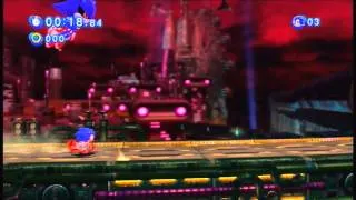 Sonic Generations, Metal Sonic (Hard Mode)  Speed Run (00:25.95)