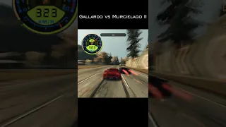 Gallardo vs Murcielago II...  #nfsmostwanted#gallardo #murcielago