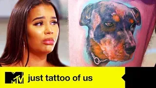 Tom Gets Emotional Tattoo Of Recently Deceased Pet | Just Tattoo Of Us 5