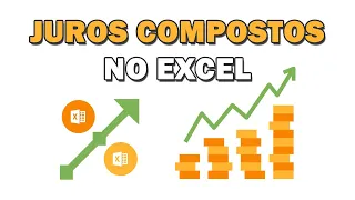 Como calcular JUROS COMPOSTOS no Excel?