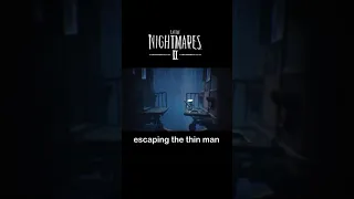 ESCAPING THE THIN MAN | Little Nightmares 2 #Shorts