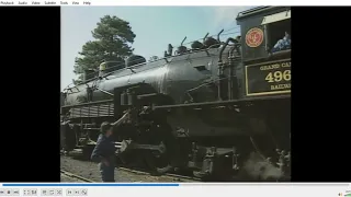 Grand Canyon Railway 4960 Rebuild and First Test Run 1996