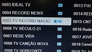 Record Nacional codificado