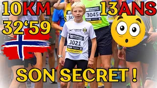 Record du monde du 10 km à 13 ans 😳 !
