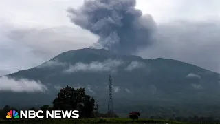 Deadly eruption of Indonesia's Mount Marapi volcano traps climbers