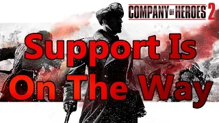 Company of Heroes 2 -Soviet Campaign Mission 3 Support Is On The Way