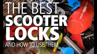 The best scooter locks and how to use them