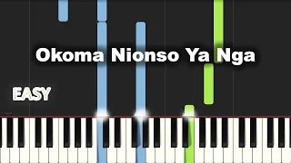 Okoma Nionso Ya Nga | EASY PIANO TUTORIAL BY Extreme Midi