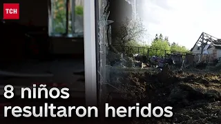 😱💔 Los rusos lanzaron una bomba aérea sobre un complejo deportivo infantil!