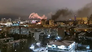 Пожар на Гурзуфской (Екатеринбург)