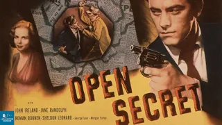 Open Secret (1948) | Film-Noir | John Ireland, Jane Randolph, Sheldon Leonard