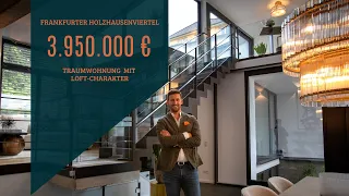 Mega Loft in Bestlage des Frankfurter Holzhausenviertels - Roomtour