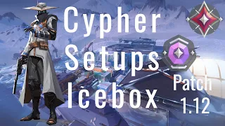 Strong Cypher setups - Icebox post Patch 1.12 meta - Valorant (Comprehensive cameras, trips & traps)