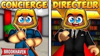 Van CONCIERGE Naar DIRECTEUR In Brookhaven! (Roblox)