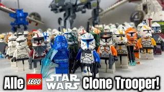 Teil 2: Alle LEGO Star Wars Clone Trooper Minifiguren! | Preis, Sets und Hintergrundinfos...