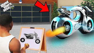 Franklin Using Magical Painting To Get Fastest Bike In Gta V ! GTA 5 new