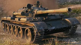 WoT Blitz - Танк Т55а • Герой боевика Уве Болла или норм танк • Акулий торнадо в деле