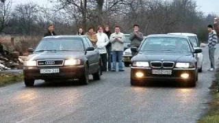 Audi S4 2.2T 20V vs. BMW 750i