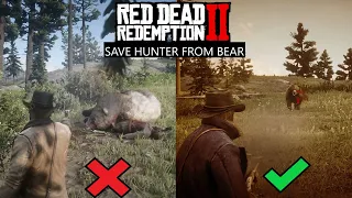 What Happen if you Save Hunter before Bear attack him