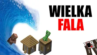 CZY WIELKA FALA TSUNAMI MOŻE ZALAĆ ŚWIAT W MINECRAFT?