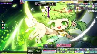 MapleStory New Age: Post-6th Job Wind Breaker Bossing (Dusk)