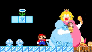 Mario But Ice Flowers are Forbidden here! When everything Mario touches Iced | 2TB STORY GAME