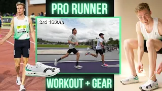 Day in the Life | Kieran Lumb Pro Runner for On | Workout + Gear!