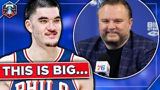 Sixers DRAFTING 7’4 Center? - Zach Edey Projected to Land with Sixers | Sixers News