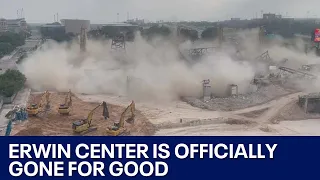 Erwin Center in Austin is officially gone | FOX 7 Austin