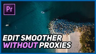 Edit Smoother WITHOUT Proxies In Premiere Pro // Lagging Video Playback