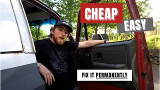 The EASIEST Way to Fix Your Squarebody Window Roller