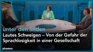 unter den linden: Lautes Schweigen – Von der Gefahr der Sprachlosigkeit in einer Gesellschaft