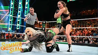 Summerslam Liv Morgan vs Ronda Rousey Smackdown Women Title Match