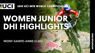 Women Junior DHI Highlights | 2019 UCI MTB World Championships