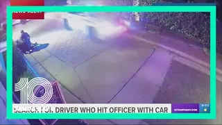 Sarasota police looking for driver who hit officer head-on