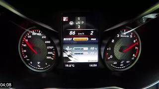 AMG C63S S205 0-100Km/h