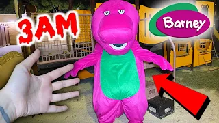 DO NOT PLAY THE BARNEY SONG BACKWARDS AT 3AM!! *BARNEY ATTACKED US*