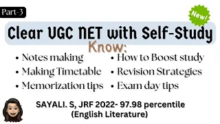 How to clear UGC NET ENGLISH LIT. in the first attempt, Self-Study Preparation Strategies and Tips