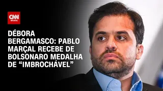 Débora Bergamasco: Pablo Marçal recebe de Bolsonaro medalha de “imbrochável” | LIVE CNN